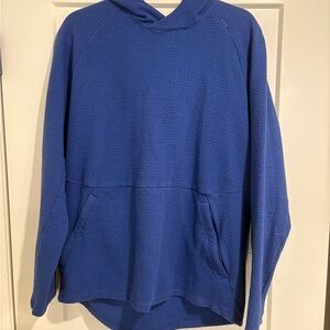 Lululemon Athletica Blue Sweatshirt Hoodie Athletic Style, at ease sweatshirt